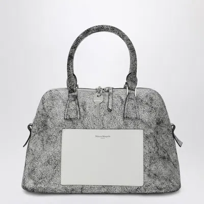 Maison Margiela 5ac Loved To Death Mini Handbag In White