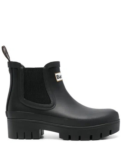 Barbour 40mm Halton Boots In Black
