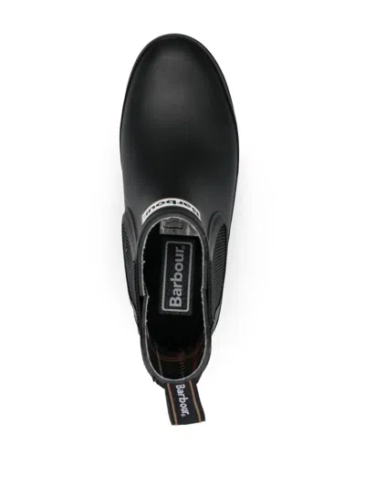 Barbour 40mm Halton Boots In Black