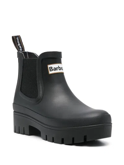 Barbour 40mm Halton Boots In Black
