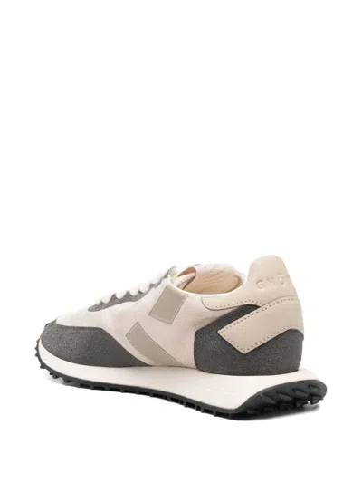 Ghoud Rush Starlight Phylon Suede Panelled Sneakers In Nude