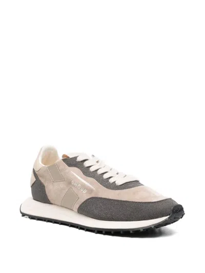 Ghoud Rush Starlight Phylon Suede Panelled Sneakers In Nude