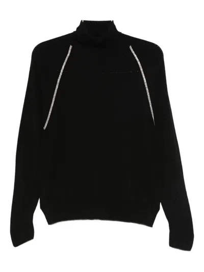 D Exterior D.exterior Sweaters In Black