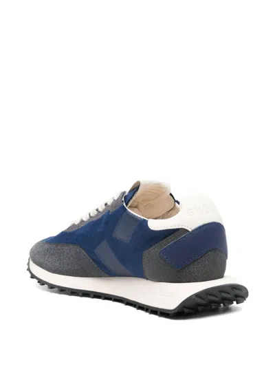 Ghoud Rush Starter Phylon Suede Panelled Sneakers In Blue