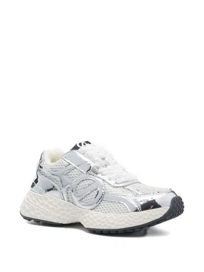 No Name Metallic-finish Sneakers In Multi