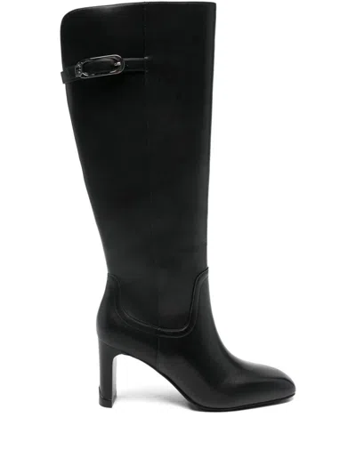 Liu •jo Knee-high Boots With Pointed Toe In Black