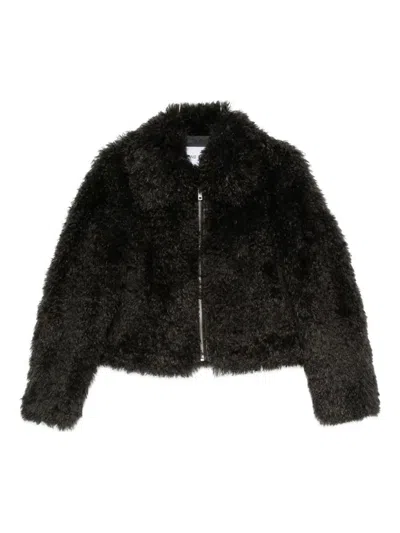 Stand Studio Coats In Black
