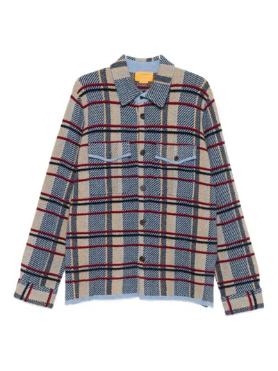 Guest In Residence Plaid Work Shirt Clothing In Blue