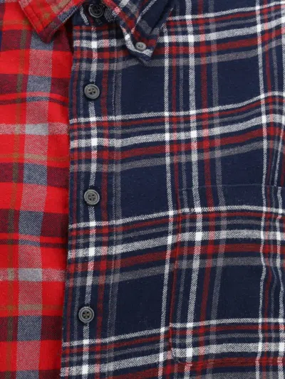 E.l.v Denim E.l.v. Denim Shirts In Red