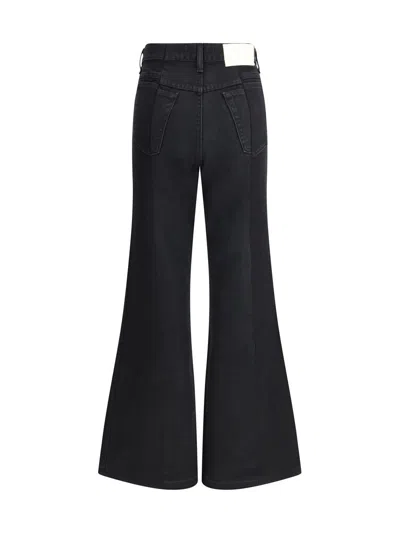 E.l.v Denim E. L.v. Denim Odette Jeans In Black