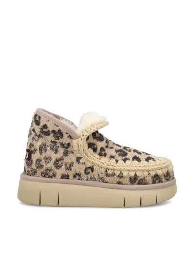 Mou Leopard-pattern Slip-on In Multi