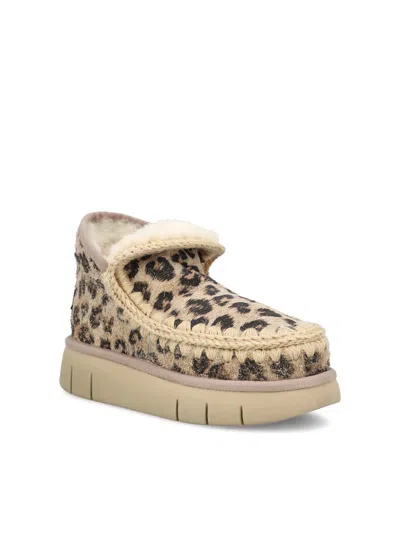 Mou Leopard-pattern Slip-on In Multi