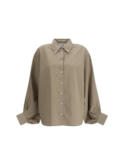Sosue Antonia Buttoned Blouse In Neutral