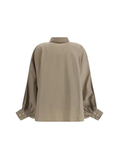 Sosue Antonia Buttoned Blouse In Neutral