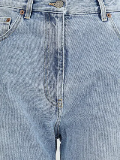 Valentino Denim Trousers Woman Denim 30 In Blue