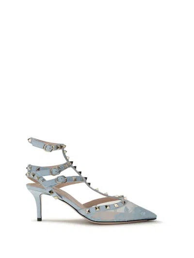 Valentino Ankle Strap In Blue