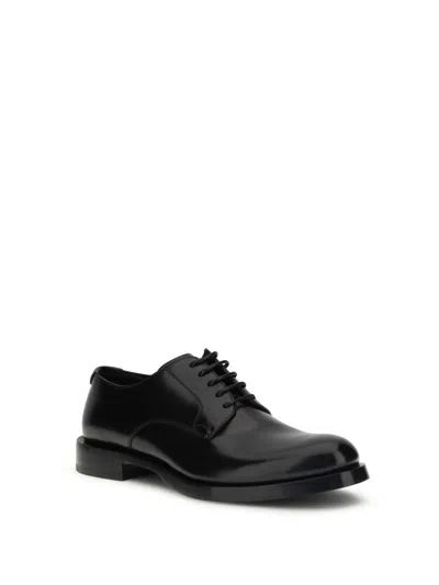Dolce & Gabbana Derby Lace-up Shoes Lace Up Shoes Black In Black