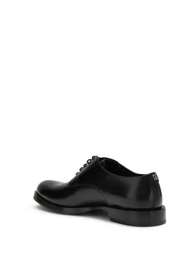 Dolce & Gabbana Derby Lace-up Shoes Lace Up Shoes Black In Black