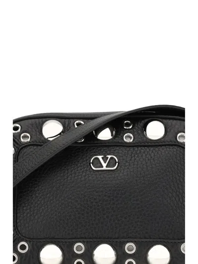 Valentino Garavani Shoulder Bags In Black