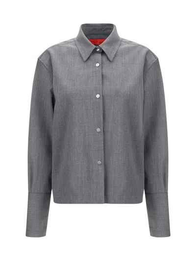 The Latest Classic Collar Shirt In Gray
