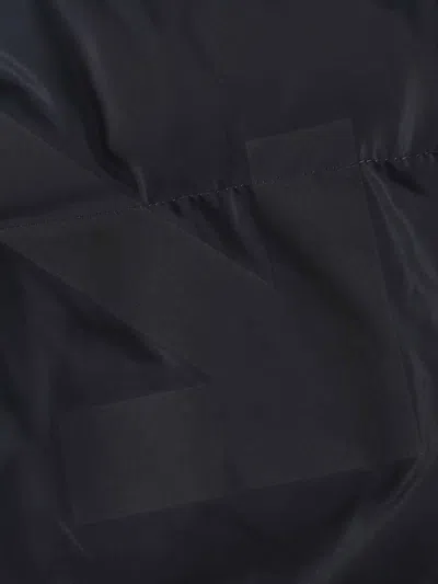 Off-white Zip-up High Neck Jacket In Blue