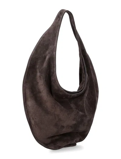 Maeden Market Tote Suede In Brown