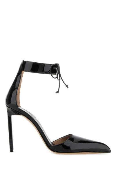 Tom Ford 105mm Patent Leather Pumps In Black