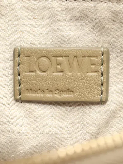 Pre-owned Loewe 10s Hammock Hobo Leather Shoulder Bag In Green