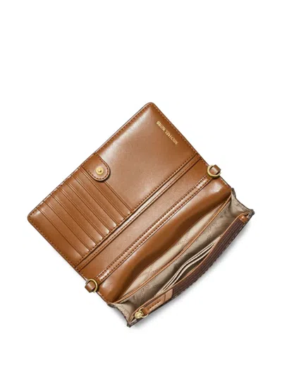 Michael Michael Kors Mini Jet Set Cross Body Bag In Brown