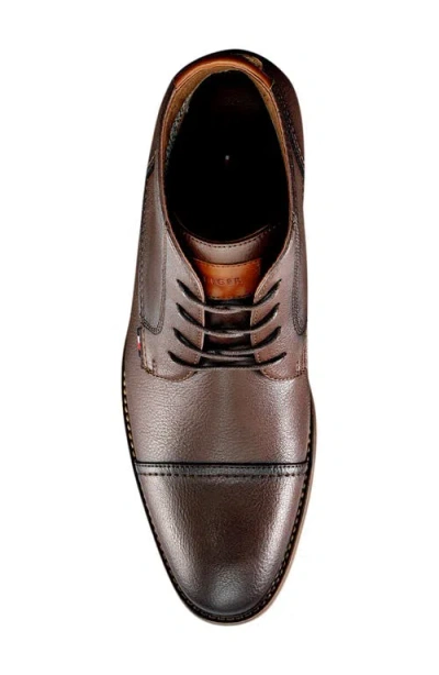 Tommy Hilfiger Blaze Lace Cap Toe Boot In Brown
