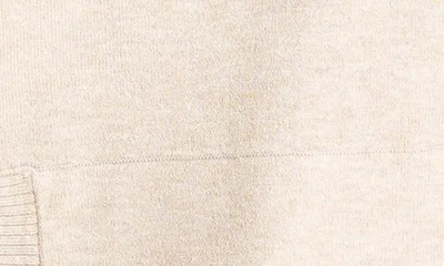 Max Studio Drawstring Hem Pullover Sweater In Neutral