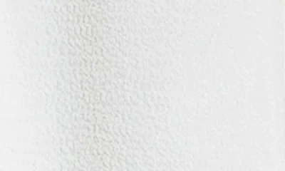 Max Studio Ruffle Shoulder Top In White