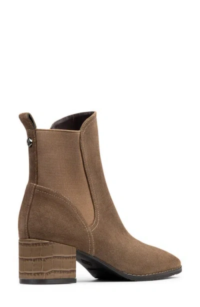 Donald Pliner Contrast Block Heel Boot In Multi