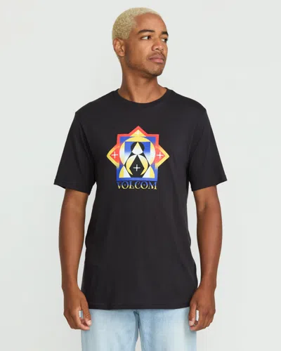 Volcom Men's Polarity Short Sleeve Tee In Black