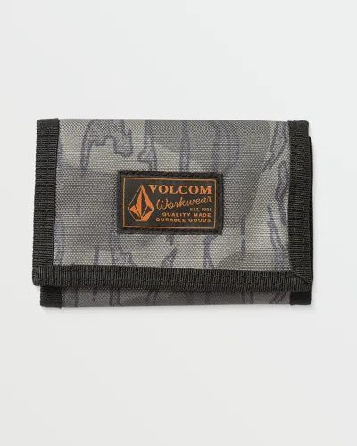 Volcom Workwear Wallet In Gray