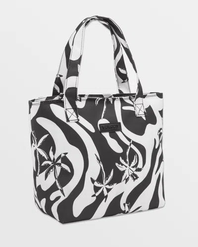 Volcom Upper Class Lunch Tote In Black