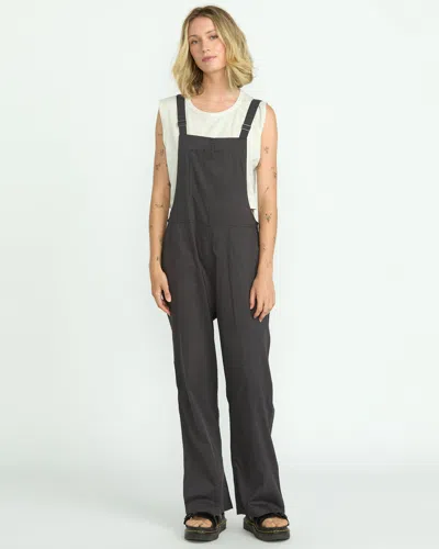 Volcom Women's Lived In Romper In Black