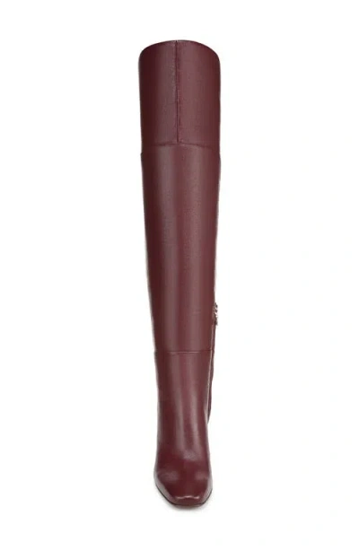 Circus Ny By Sam Edelman Women's Brigid Over-the-knee Block-heel Boots In Burgundy