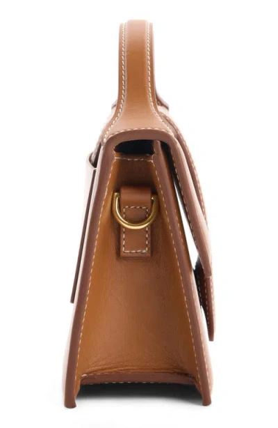Jacquemus Le Grand Bambino In Smooth Leather In Brown