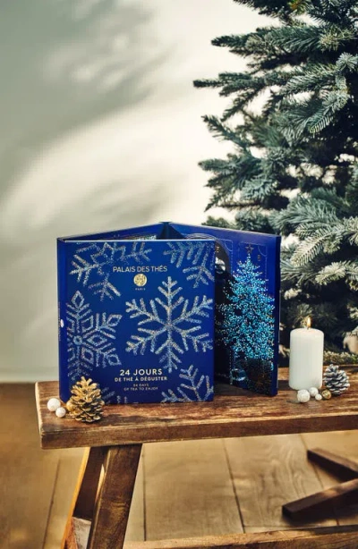 Palais Des Thes Palais Des Thés 24 Days Of Tea Advent Calendar In Blue