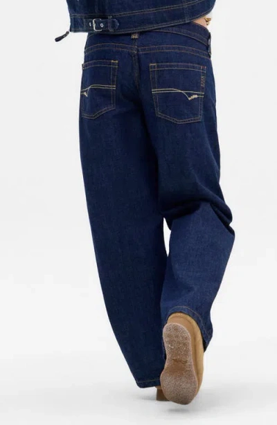 Bdg Urban Outfitters Kayla Low Rise Wide Leg Jeans In Blue