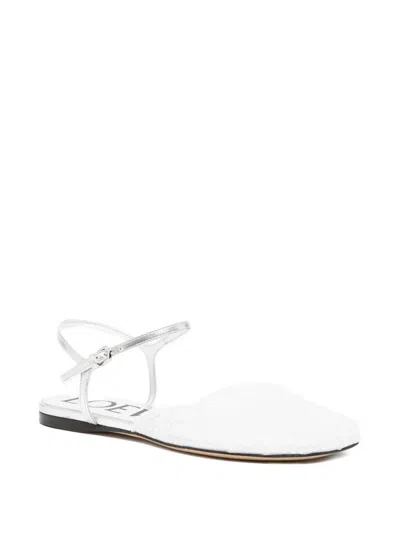 Loewe Toy Ballet Flat In White