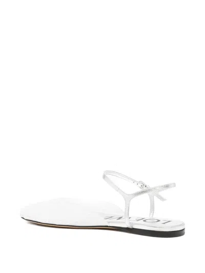Loewe Toy Ballet Flat In White