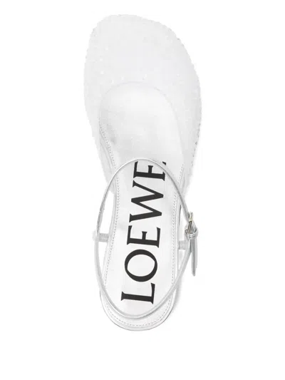 Loewe Toy Ballet Flat In White
