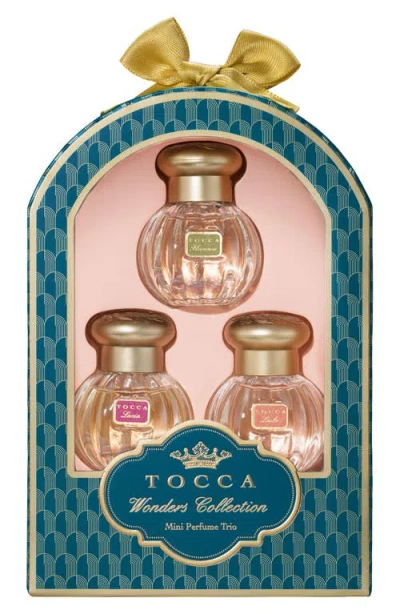 Tocca Wonders Collection Mini Perfume Trio Set In Blue