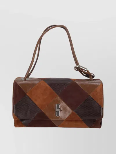 Marc Jacobs Large Rectangular Shoulder Bag Handles In Multi