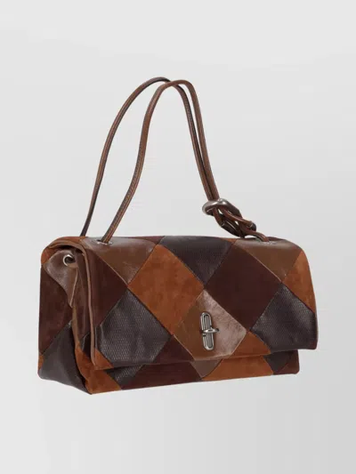 Marc Jacobs Large Rectangular Shoulder Bag Handles In Multi