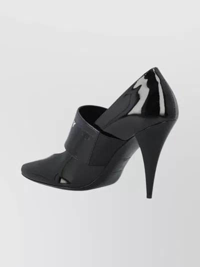 Givenchy Square Toe Patent Pumps In Black