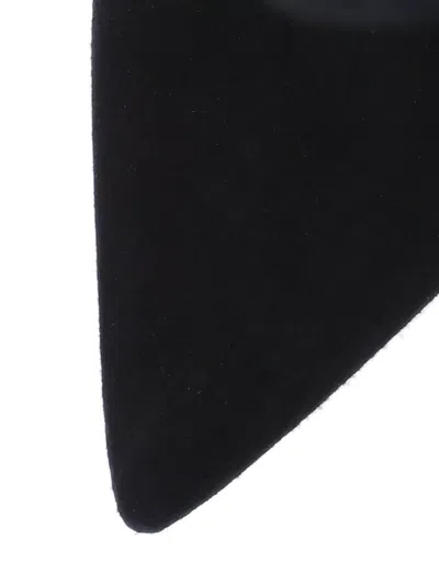 Stuart Weitzman Knee-high Boots With Pointed Toe And Curved Heel In Black