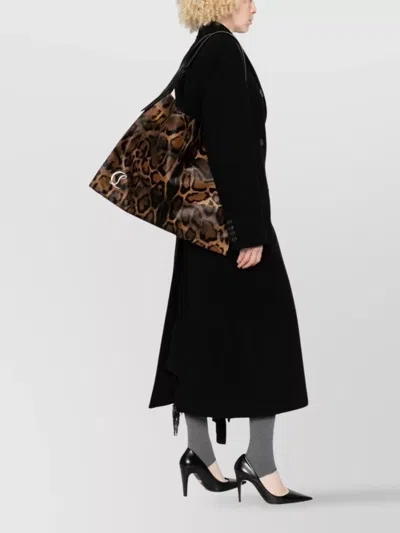 Christian Louboutin Baggy Leather Shoulder Bag